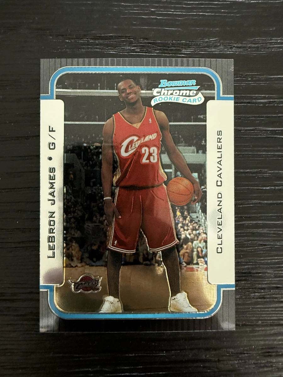 Bowman LeBron James Basketball Rookie Sports Trading Cards