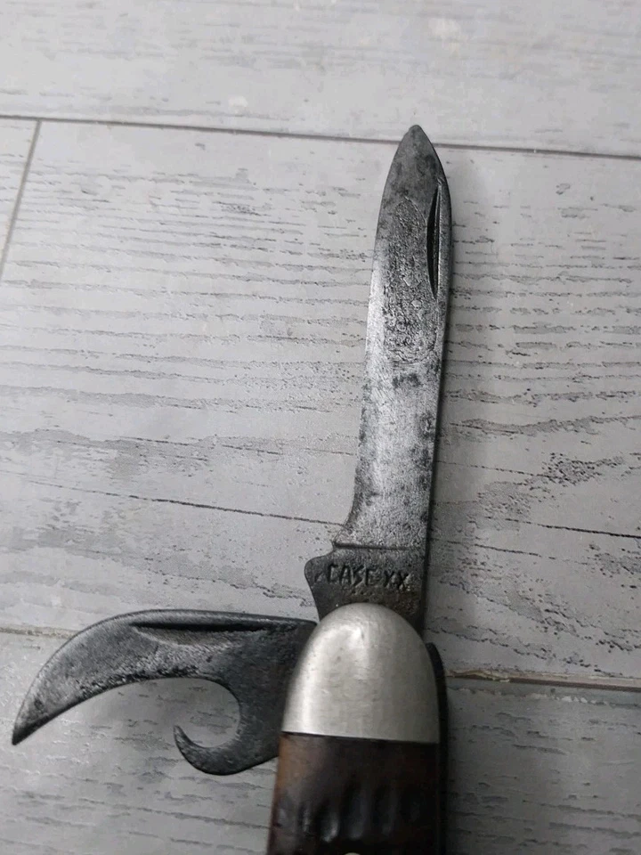 VINTAGE CASE XX USA 640045R CAMP / SCOUT 1980s Model POCKET KNIFE - Image 2 of 4