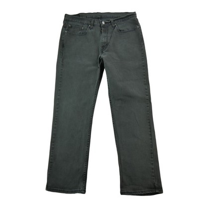 Levi Strauss Jeans Levis 514 Straight Fit Größe W34/L30 Herren schwarz #QWE7309