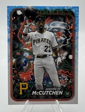 2024 Topps Holiday #H176 Andrew McCutchen Pittsburgh Pirates ⚾️