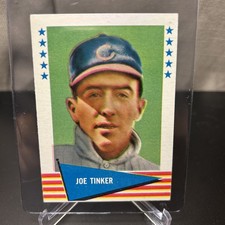 1961 Fleer #143 Joe Tinker   EXMT X3634173