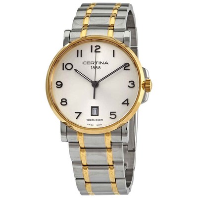Certina DS Caimano Quartz Silver Dial Men's Watch C017.410.22.032.00