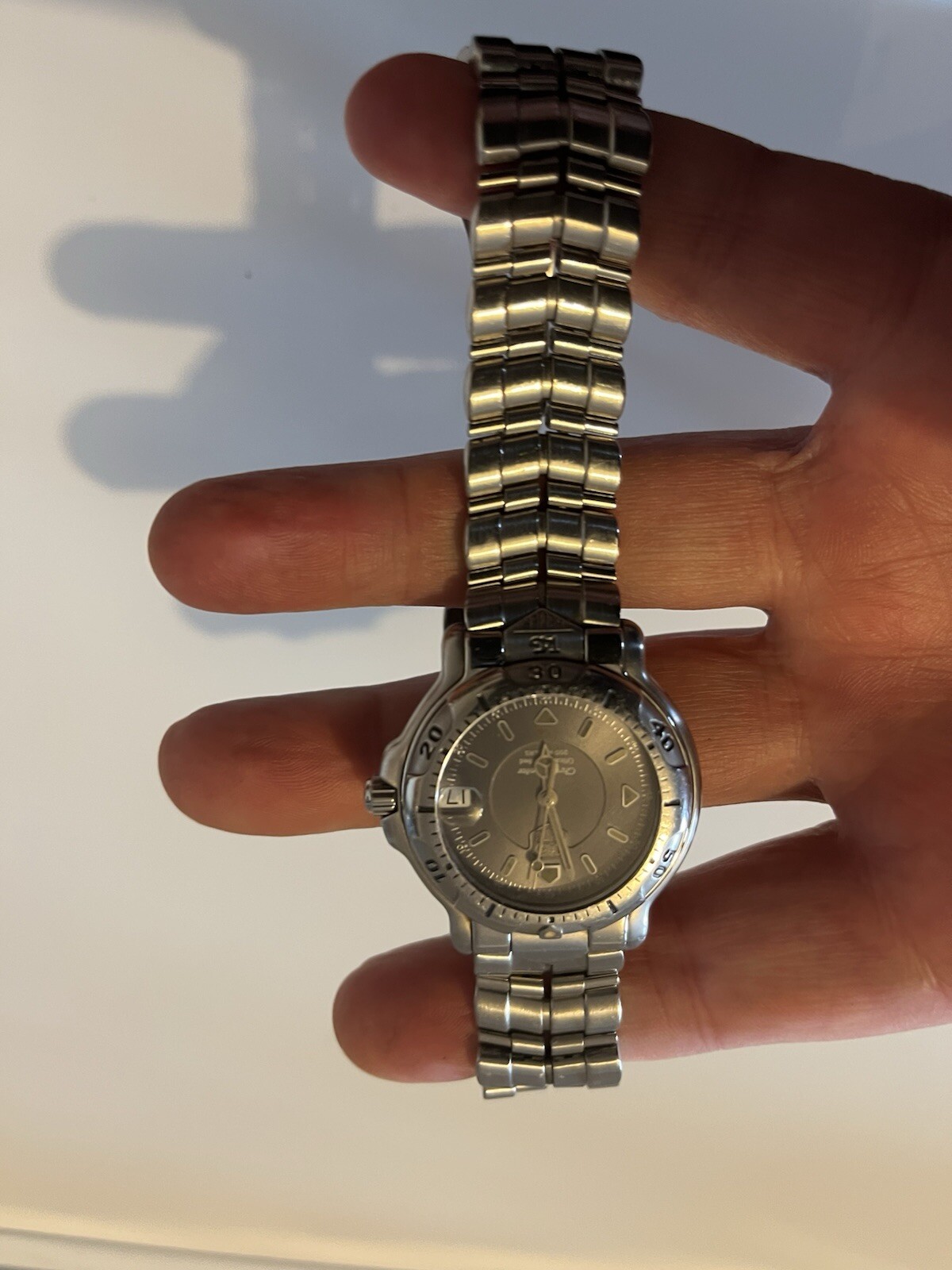 TAG Heuer 6000 WH5212 Ba 0676 Automatic Chronometer Grey Dial 200m