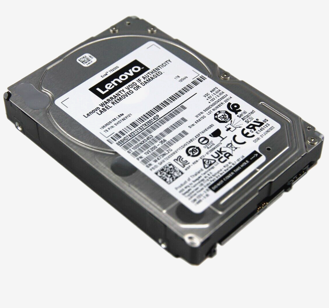 Lenovo Seagate 1TB 7.2K SAS 12Gb/s 2.5
