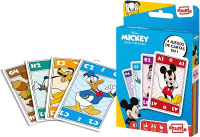 Shuffle Disney Mickey and Friends Card Game | eBay