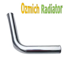 1.5" 38MM 75 Degree Elbow Aluminum Turbo Intercooler Pipe Piping Tubing L=600mm