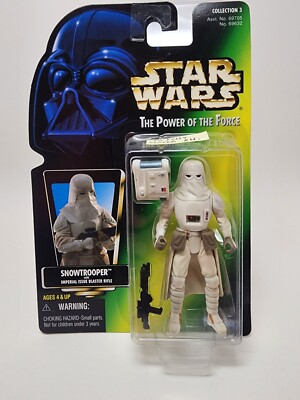 Kenner Star Wars POTF2 Snowtrooper Error Figure Power of the Force POTF Rare