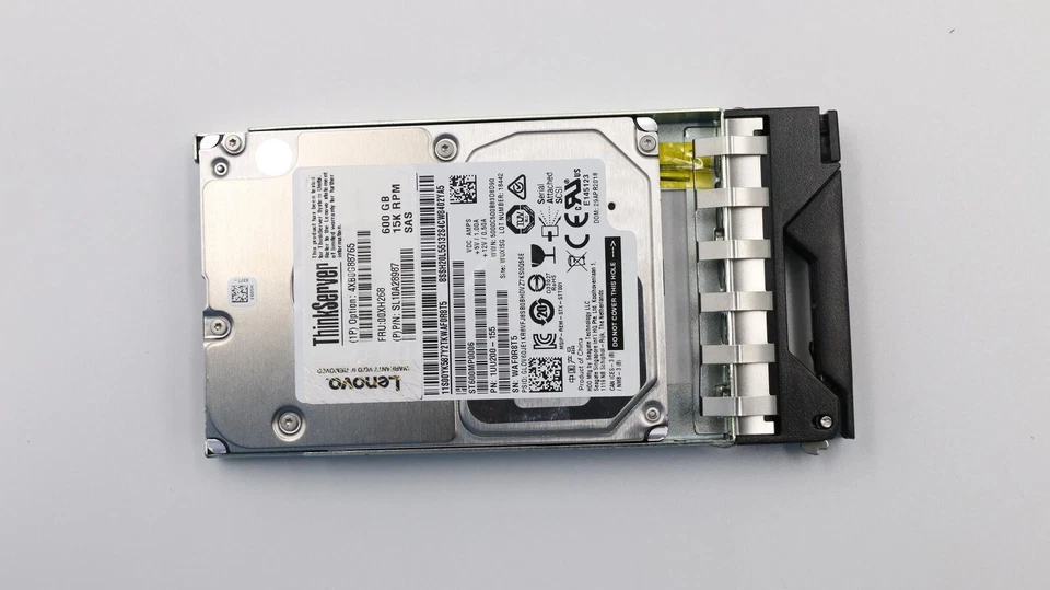 Lenovo 00XH268 4XB0G88765 ThinkServer SAS 600GB 12Gb/s 15K 2.5'' Hard Drive HDD - Image 2 of 4
