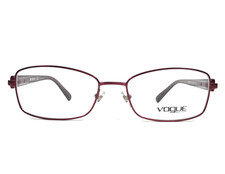 Vogue Eyeglasses Frames VO3961-B 717-S Brown Wine Purple Crystals 52-17-135