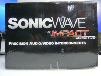 SONICWAVE BY IMPACT ACOUSTICS 50ft VGA BNC INTERCONNECT Video Cable - NEW
