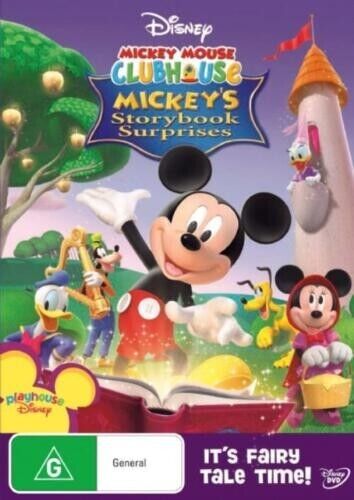 Mickey Mouse Clubhouse: Mickey's Storybook Surprises DVD TV Mickey Mouse Clubhouse: Mickey's Storybook Surprises DVD TV