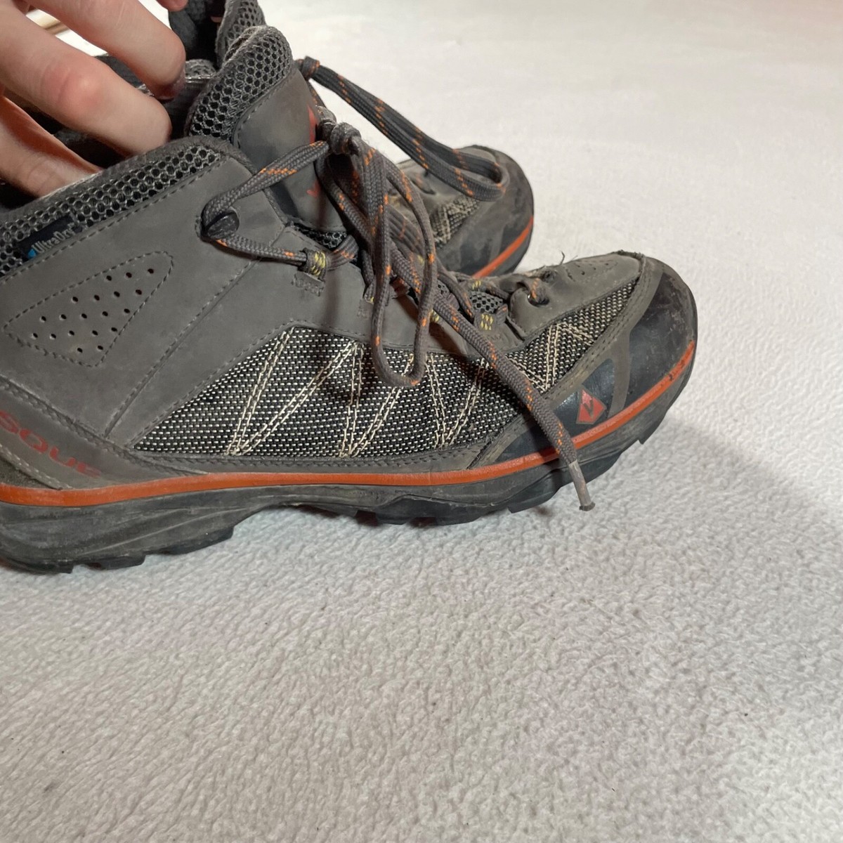 Vasque Monolith Boots Mens 9.5 Gray Hiking UltraDry  display picture 2