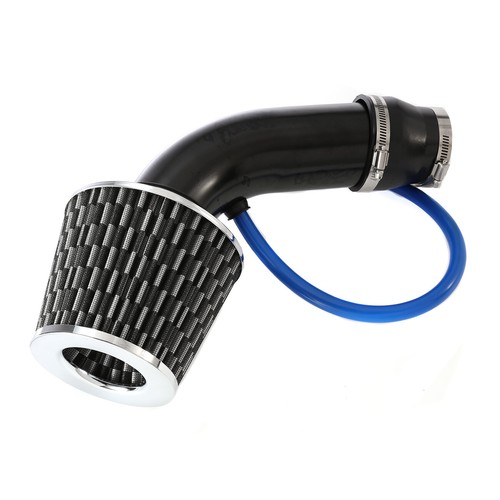 Black 3" Car Cold Air Intake Filter Induction Kit Pipe Flow Hose & Clamp System - Bild 4 von 11