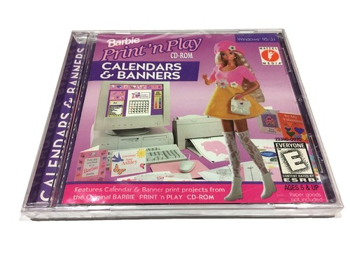 Jeu PC Big Box Barbie Styliste – Matel Media, Français – Bon état