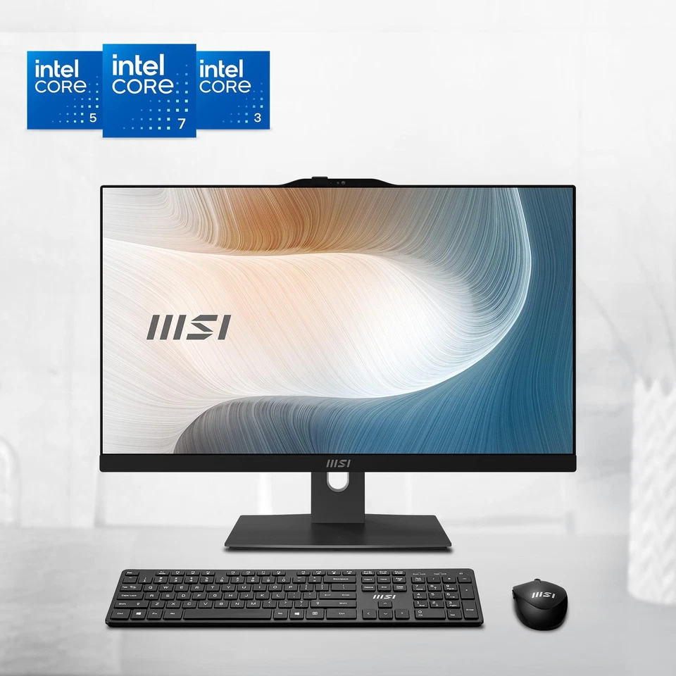 MSI Modern AM242TP 1M-1208DE Core 3 100U 16GB/256GB SSD 23,8" Touch Win11 Pro... - Bild 3 von 4