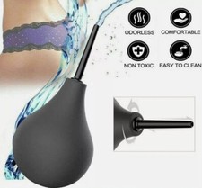 Anal Vaginal Bulb Douche Enema Rectal Colonic Irrigation Syringe Cleaner For Men