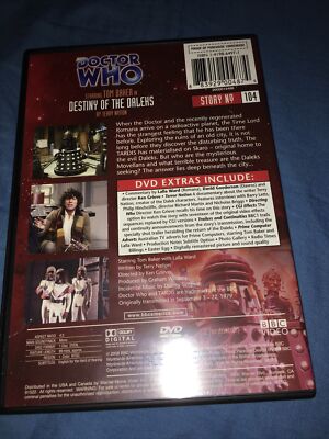 Doctor Who: Destiny of the Daleks-Episode 104 (DVD, 1979