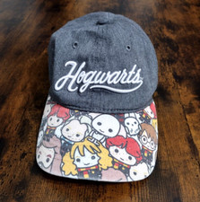 Harry Potter Hogwarts Hat Cap Age 14 Cartoon Print Embroidered Adjustable