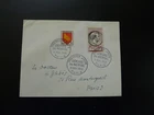 FDC writer Gerard de Nerval poetry France 1955
