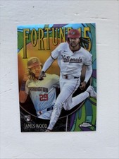 2025 Topps Chrome - Fortune 15 James Wood #F15-10 (RC)