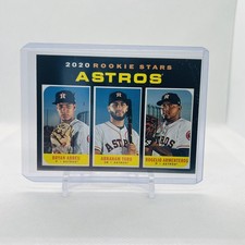 2020 Topps Heritage #102 Astros 2020 Rookie Stars