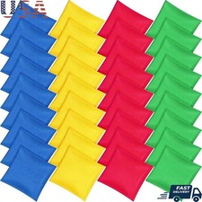 Set of 36 Durable Nylon Bean Bags Cornhole Game Outdoor Fun Toss Activity New