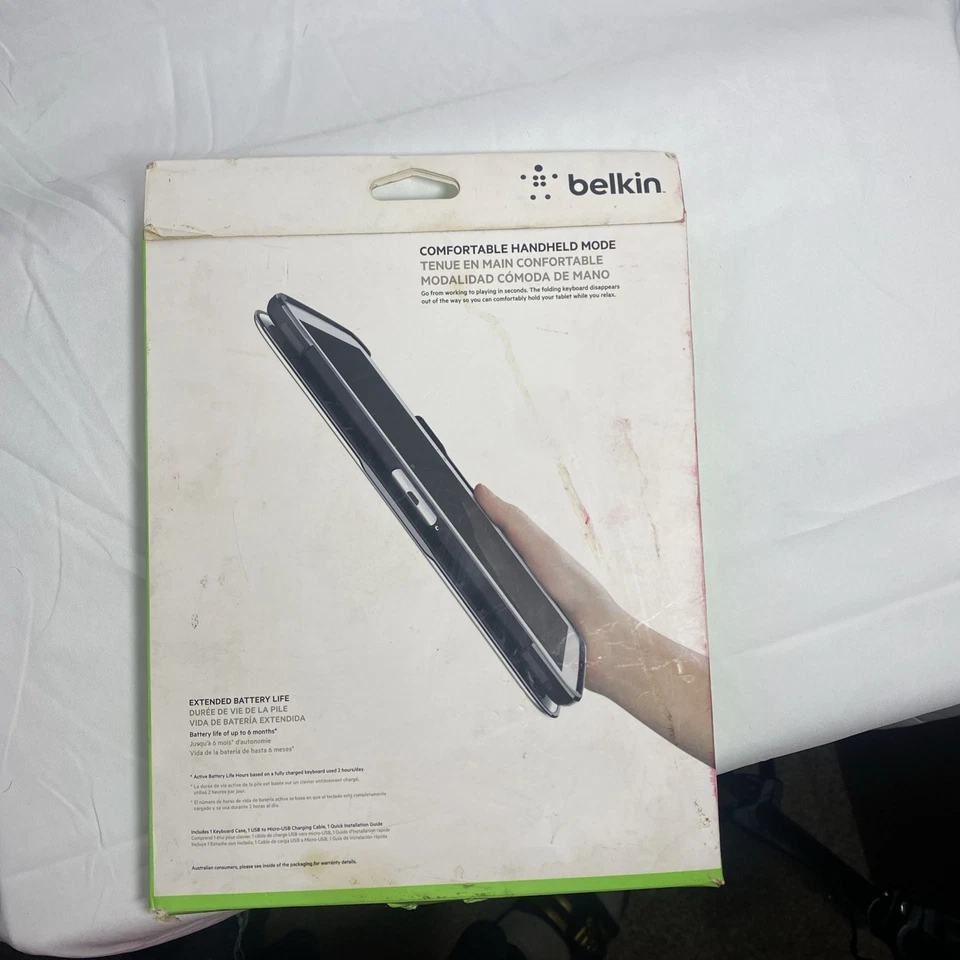 Belkin Case for Galaxy Tab 3 10.1 Folio Keyboard Bluetooth Ultimate  - Image 3 of 3