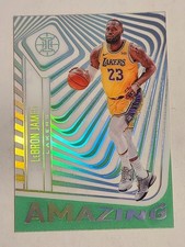 LeBron James - 2020-21 Panini Illusions Amazing Emerald Insert Card