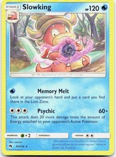 SLOWKING 55/214 R LOST THUNDER POKEMON LP on eBay