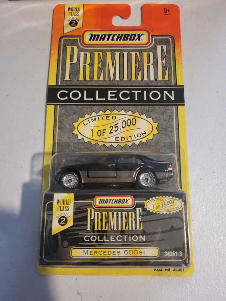 1995 Matchbox Mercedes 600SL Premiere Collection & Volkswagen Coke Set Of 2 - Image 2 of 4