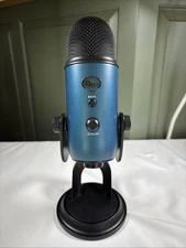 Logitech for Creators Blue Yeti Nano USB Microphone for Gaming-Vivid Blue