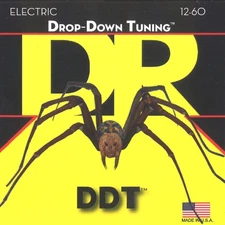 DR Strings DDT Electric Guitar Strings (DDT-12) DDT Electric: Extra Heavy 12-60