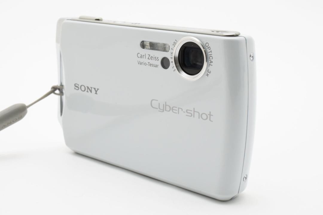 Sony Cyber shot DSC T11 White Digital Camera Ultra Slim