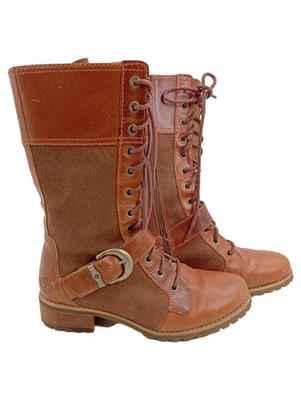 Timberland Bottes Femme Cuir Marron Lacets (EU 37.5) - Photo 1/4