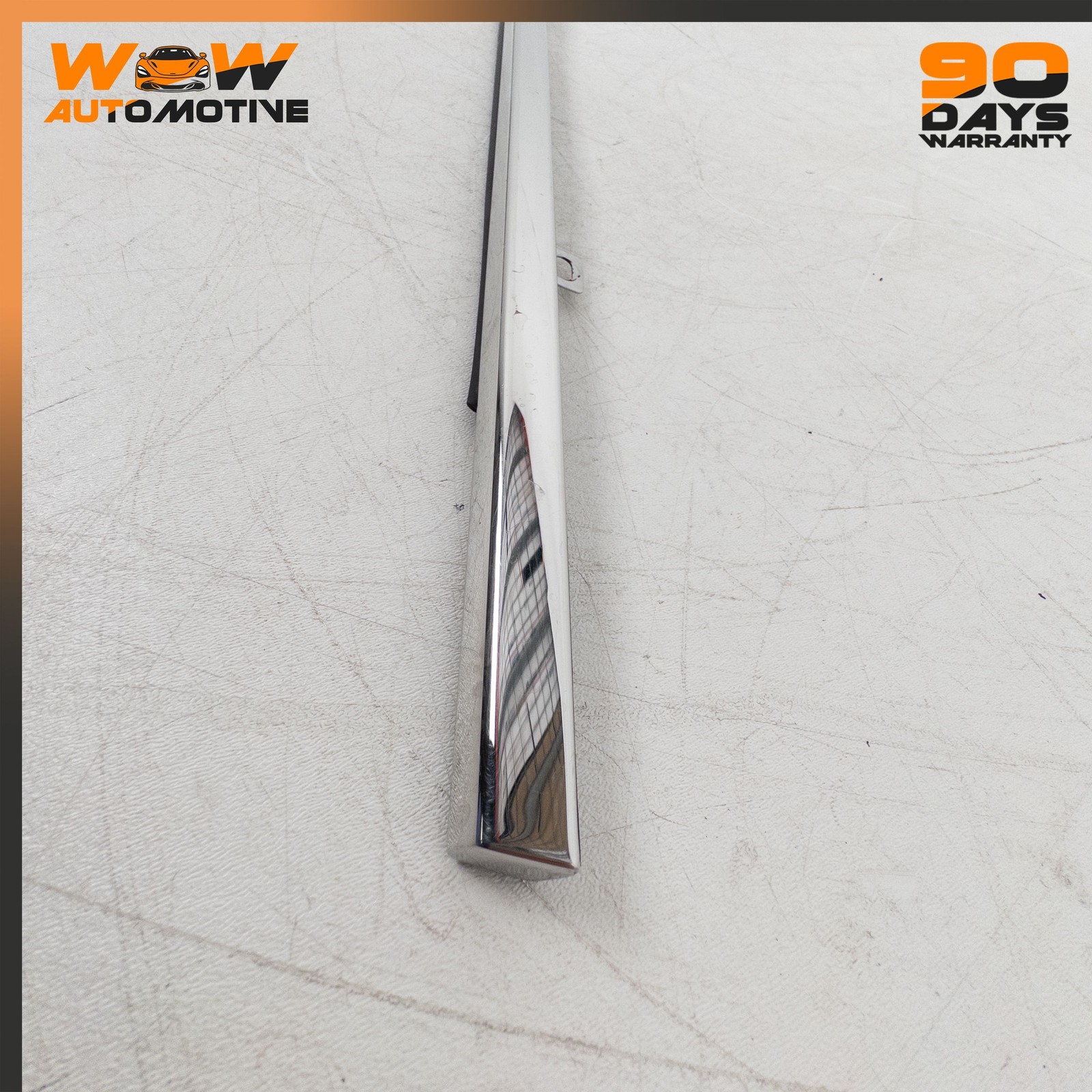06-13 BENTLEY CONTINENTAL FLYING SPUR REAR LEFT DOOR WINDOW MOLDING TRIM OEM