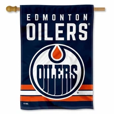 NHL Edmonton Oilers House Flag and Banner