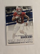 2016 Prestige Blue Chip Recruits #7 Derrick Henry RC Rookie Blue SP 💙 Titans