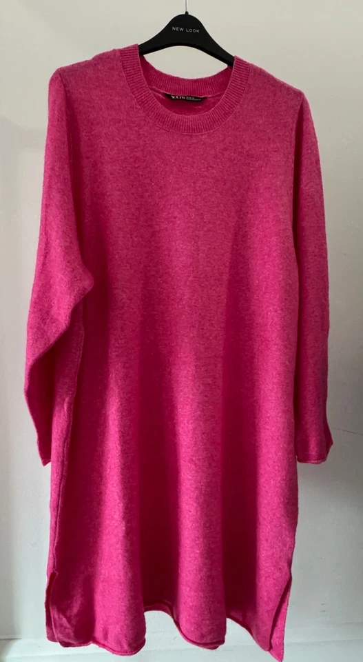 Ladies New Ex Yours Midi Jumper Dress In Four Colours Size - Image 2 of 4