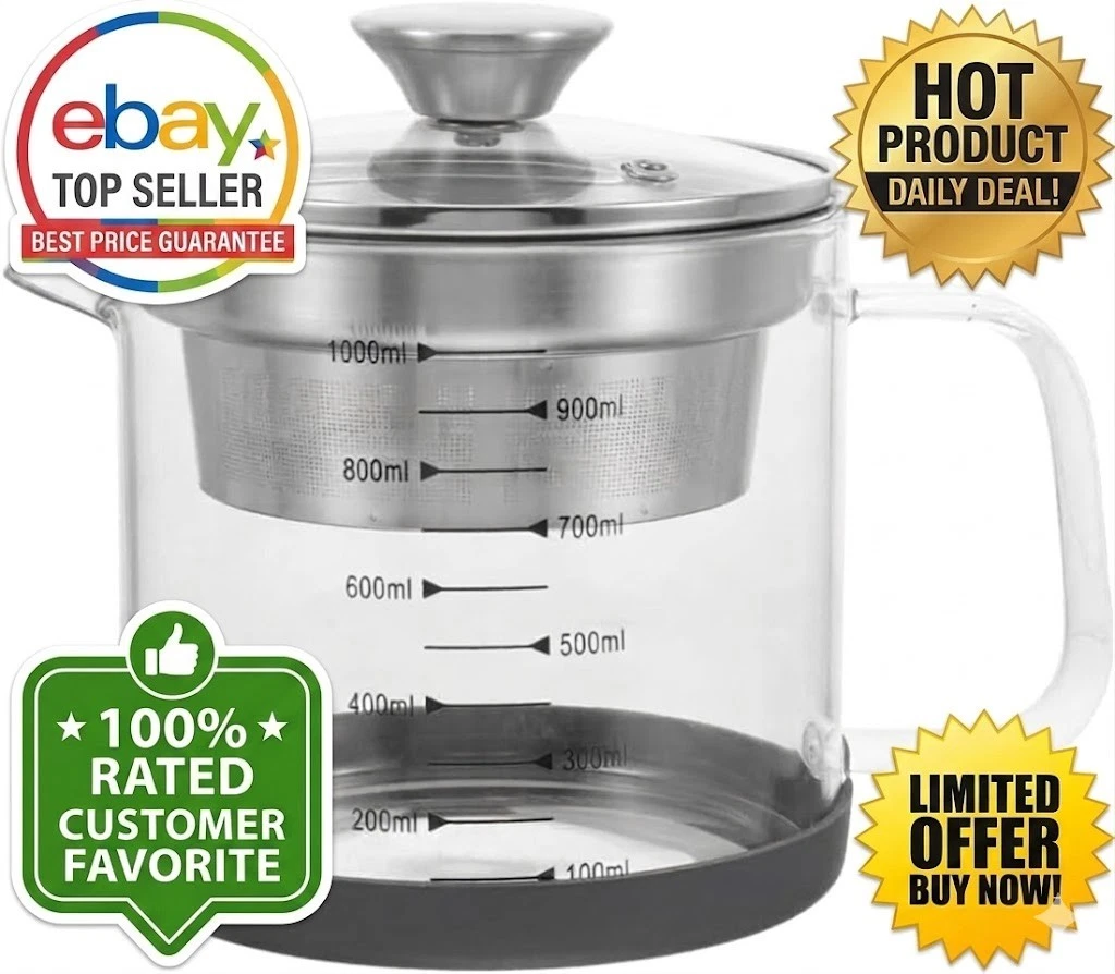 Yogurt Strainer,Nut Milk Strainer,Juice Food Strainer Glass Teapot
Opens in a new window or tab