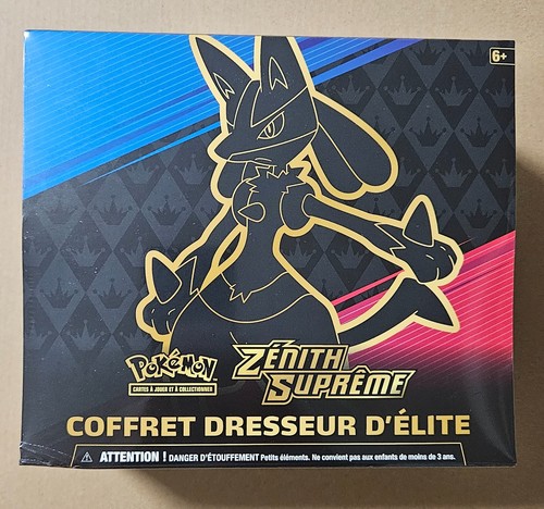 Coffret dresseur d'élite Zénith Suprême - Pokemon Booster - ETB - FR