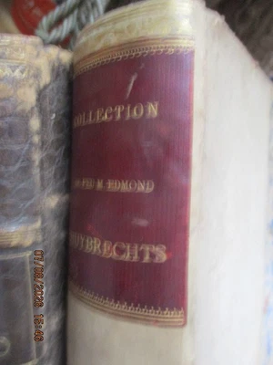 Collection de catalogues de vente. Tableaux edmond HUYBRECHTS 1902 - Photo 1/4