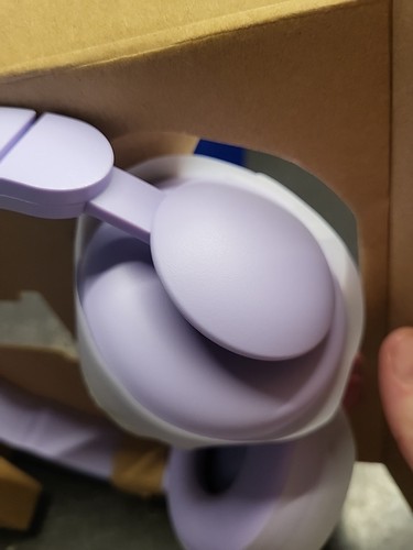 Groove Onn Headphones Wireless Bluetooth Purple Headband 24hr Playtime Read - Afbeelding 9 van 14