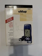 Garmin eMap Electronic Map GPS Receiver Deluxe Package Vintage w/ Box & CD