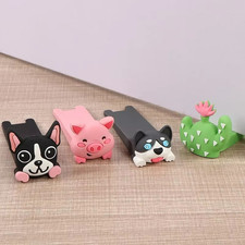 Shock Absorbent Door Stop Silicone Door Handle Stopper Block Wedge Doorstops