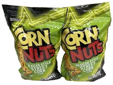 Corn Nuts Mexican Style Street Corn Crunchy Corn Kernels 7 oz (2 Pack)