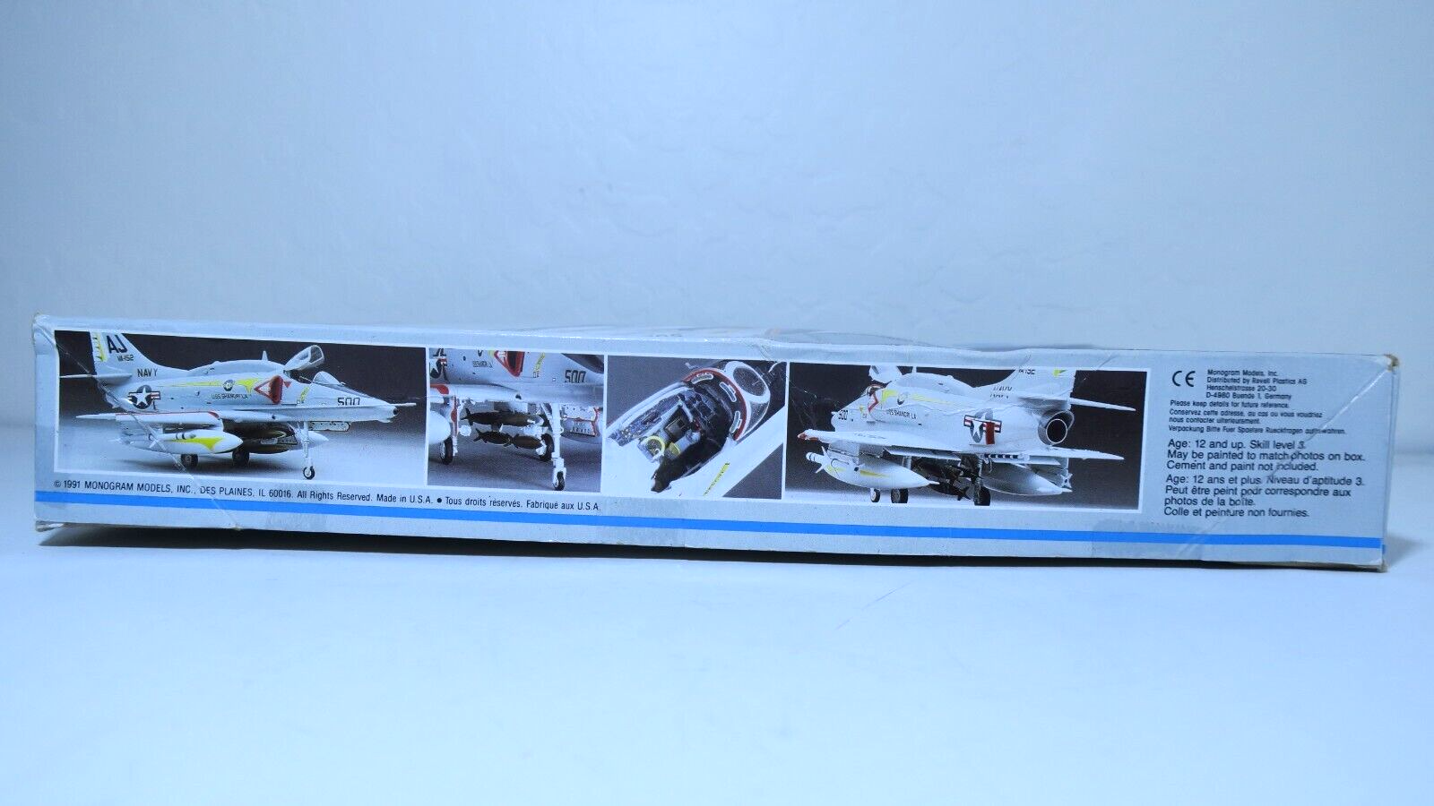 Monogram High Tech 1/48 A4E Skyhawk Model Kit Aircraft 5469 ** No Window eBay