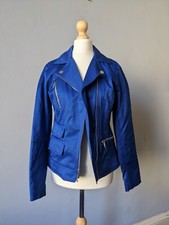 Laundry By Shelli Segal Satin-feel Biker Jacket - Womens Xs - New Without Tags