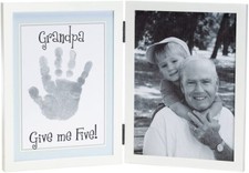 Photo Frames GRANDPA GIVE ME FIVE PHOTO HAND PRINT KIT AND GIFT BAG