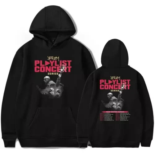Young Jeezy The Playlist Concert Tour 2024 Hoodie For Fans Double-Sided Unisex
