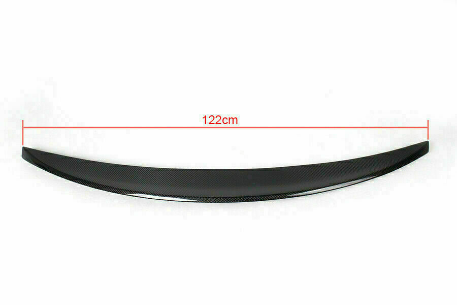 For Maserati Gran Turismo Coupe 2012-2014 REAL CARBON Rear Trunk Spoiler Wing